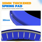 1200LBS Weight Capacity Trampoline 16 15 14 12 10 8 FT for Kids with Safety Enclosure Net for Children Adults Outdoor Yard Trampolines