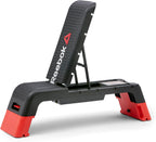 Professional 47-Inch Long Multi-Purpose Aerobic, Cardio, and Strength Challenging Home Fitness Deck Bench, Black